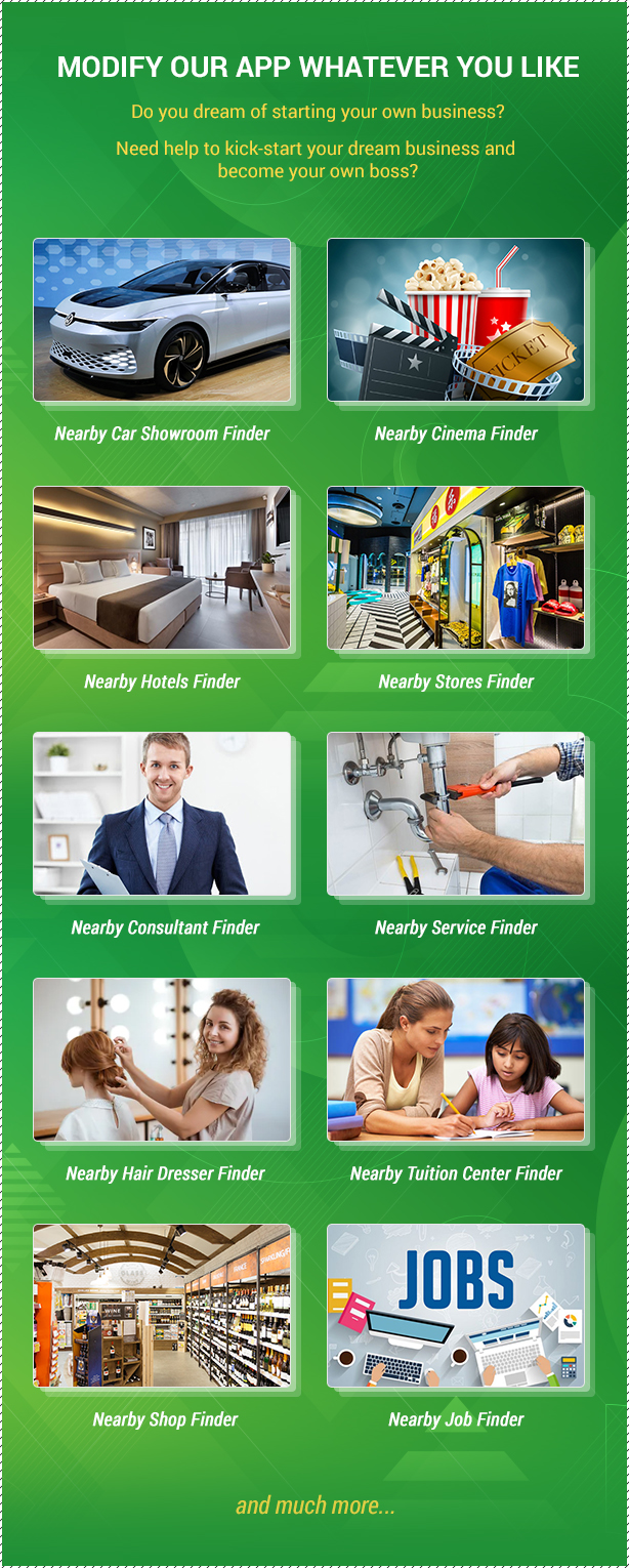 FnD - On Demand Nearby Shops & Stores Finder Application (Web + Mobile)